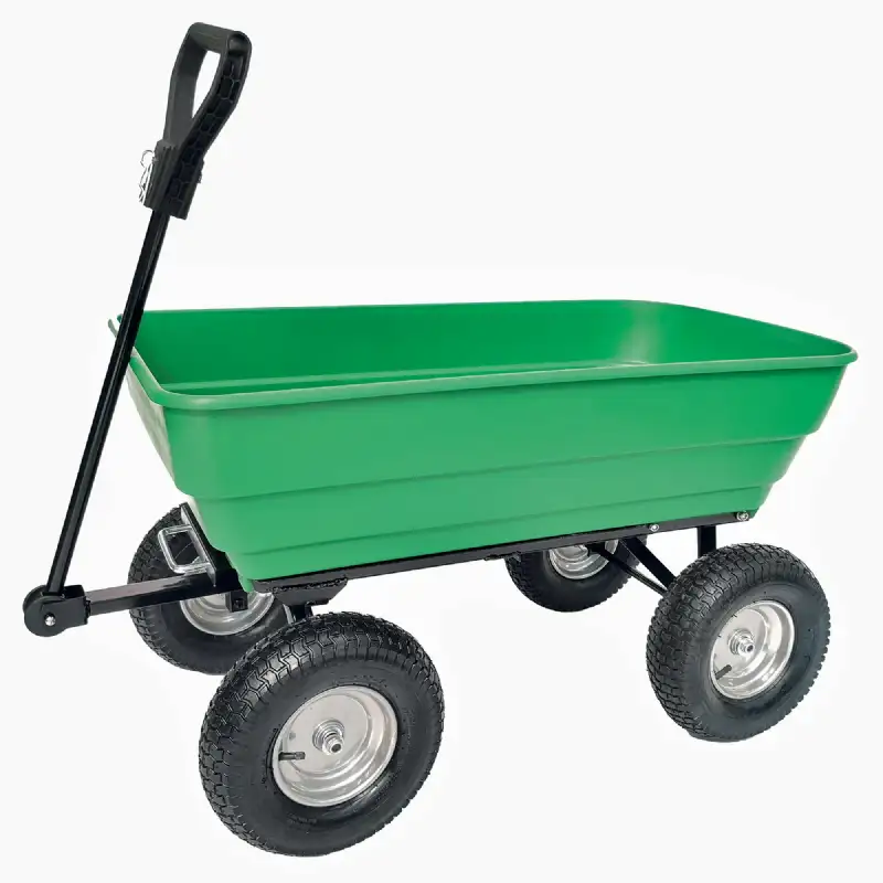 Chariot remorque de jardin WERKA PRO 125 litres