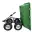 Chariot remorque de jardin WERKA PRO 225 litres