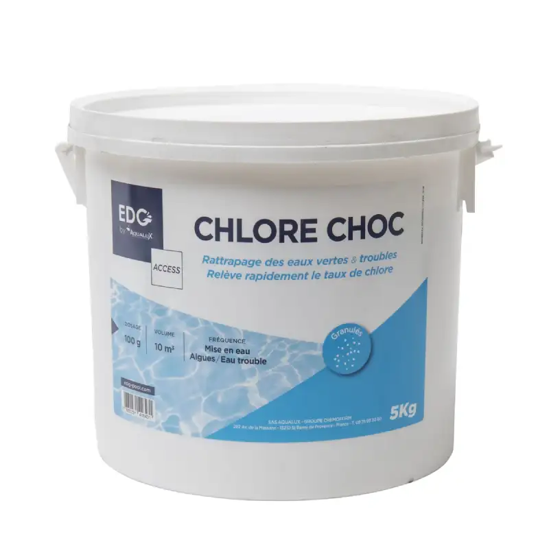 Chlore choc granule 5kg