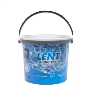 Chlore lent 250g en galet 5 kg 