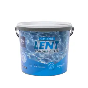 Chlore lent 250g en galet 5 kg 