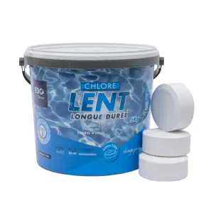 Chlore lent 250g en galet 5 kg 