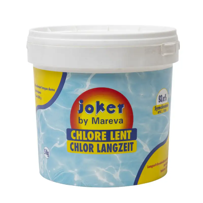 Chlore lent galets 250g en seau de 5 kg