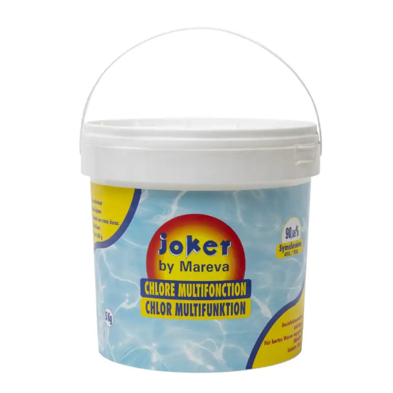 Chlore multifonction 5kg galet de 250g