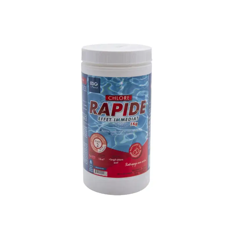 Chlore rapide 20g en pastilles 