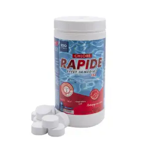 Chlore rapide 20g en pastilles 