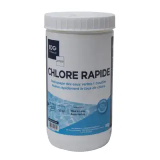 Chlore rapide pastilles 25gr 1kg