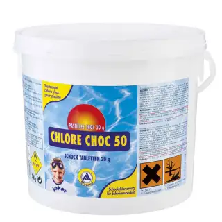 Chlore Choc pastilles 5kg