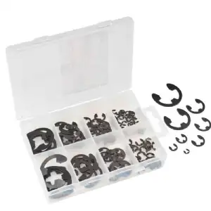 Circlips en E assortis 135pcs