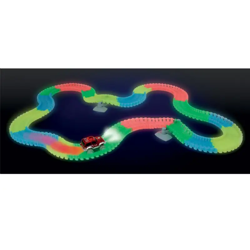 Circuit magique flexible lumineux