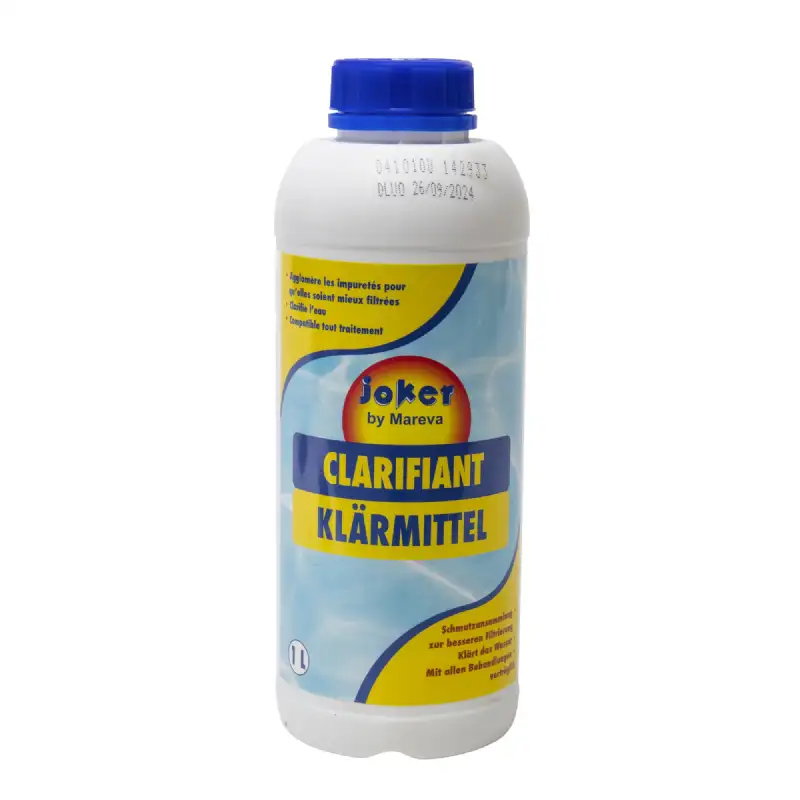 Clarifiant liquide 1 litre pour piscine Joker