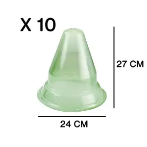 Cloche pour plants 10pcs