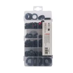 Coffret passe-câble souples de Ø 6,30 à 24,4 mm (180 pcs)