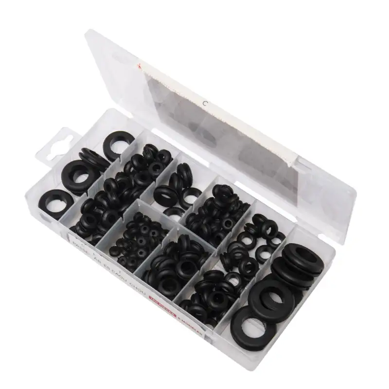 Coffret passe-câble souples de Ø 6,30 à 24,4 mm (180 pcs)