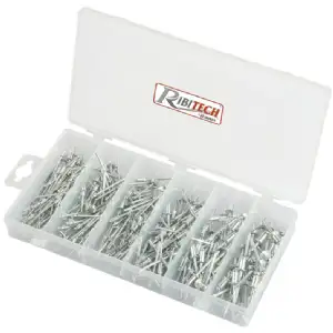 Coffret de 320 rivets aveugles assorties 