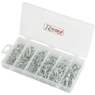 Coffret de 320 rivets aveugles assorties 