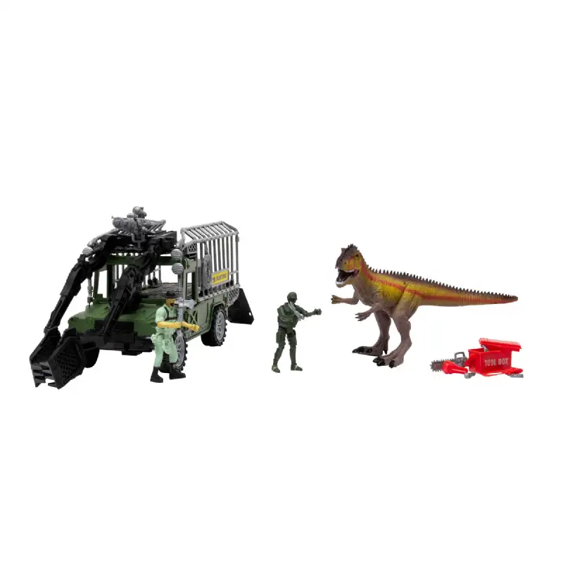 Coffret dinosaures avec accessoires