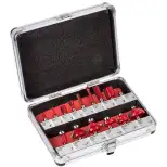 Fraise pour défonceuse 15pcs en coffret