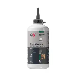 Colle à bois rapide blanche 250 ml QS