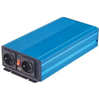 Convertisseur 1000w 12v-220v plus1prise usb