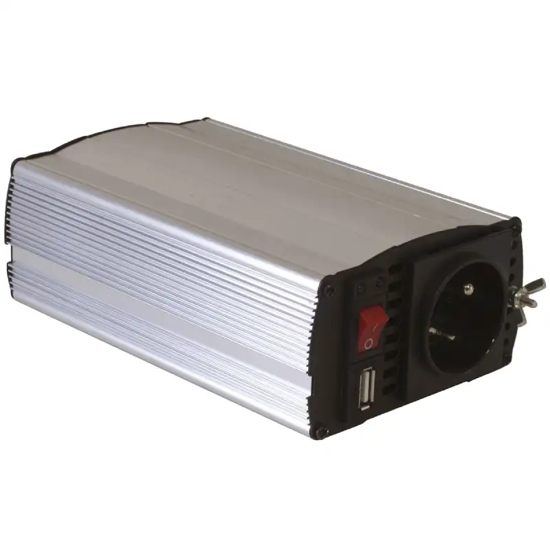 Convertisseur 300w 12v/220v +1 prise usb