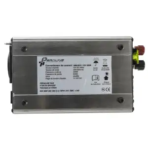 Convertisseur 300w 12v/220v +1 prise usb