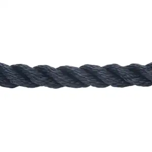 Corde polyester noire WERKA PRO (20 mètres)