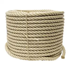 Corde beige polypropylène (50m, Ø18mm)