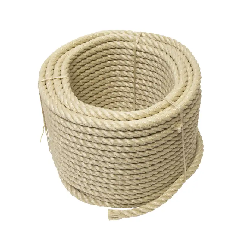 Corde beige polypropylène (50m, Ø18mm)