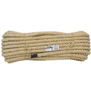 Corde en chanvre naturel (Ø18mm x 25m) WERKA PRO 