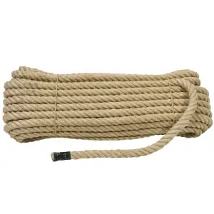 Corde en chanvre naturel (Ø18mm x 25m) WERKA PRO 