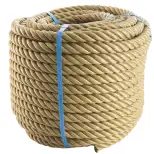 Corde beige polypropylène (50m, Ø18mm)