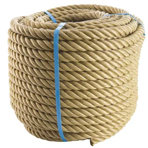 Corde beige polypropylène (50m, Ø18mm)