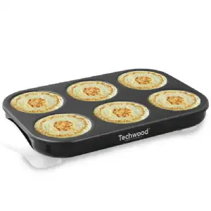 Crêpière mini 6 crêpes ou pancakes 1500w