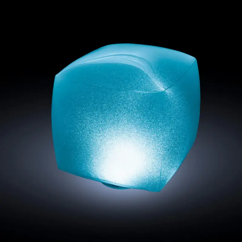 Cube gonflable étanche à led multicolore Intex (23x23x22cm)