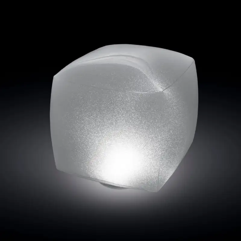 Cube gonflable étanche à led multicolore Intex (23x23x22cm)