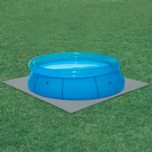 Dalle pour piscine grise (50x50cm) 3mm épaisseur  9 pièces WERKA PRO 