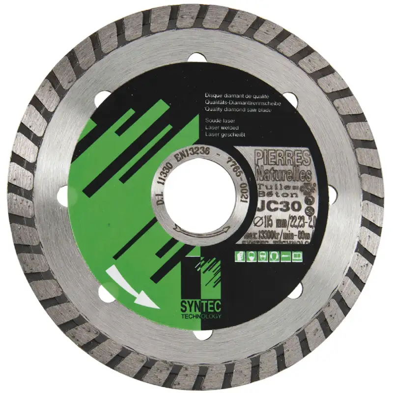 Disque diamant turbo Ø 115 mm