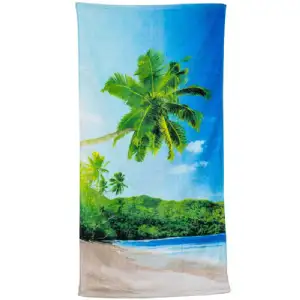 Drap de plage palmier 152x76cm