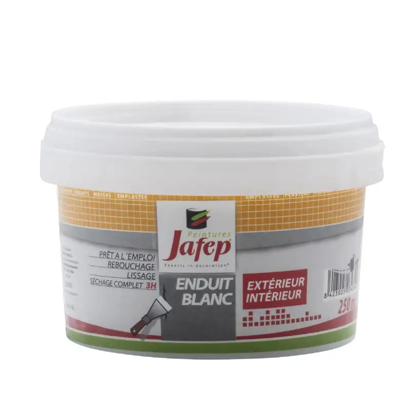 Enduit blanc extérieur-intérieur Jafep (250ml)