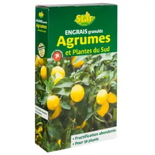 Engrais agrumes en granulés 1kg Star Jardin