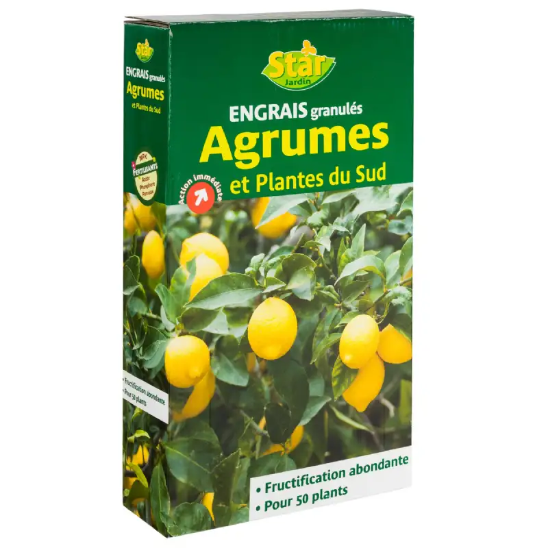 Engrais agrumes en granulés 1kg Star Jardin