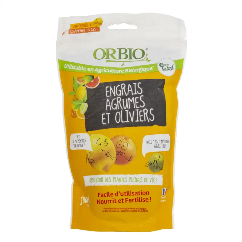 Engrais agrumes-oliviers 500g OrBio