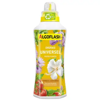 Engrais universel liquide pour plantes 1 L Algoflash