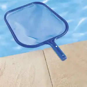 Épuisette  de surface pour piscine manche non compris