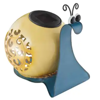 Escargot solaire hauteur 17cm