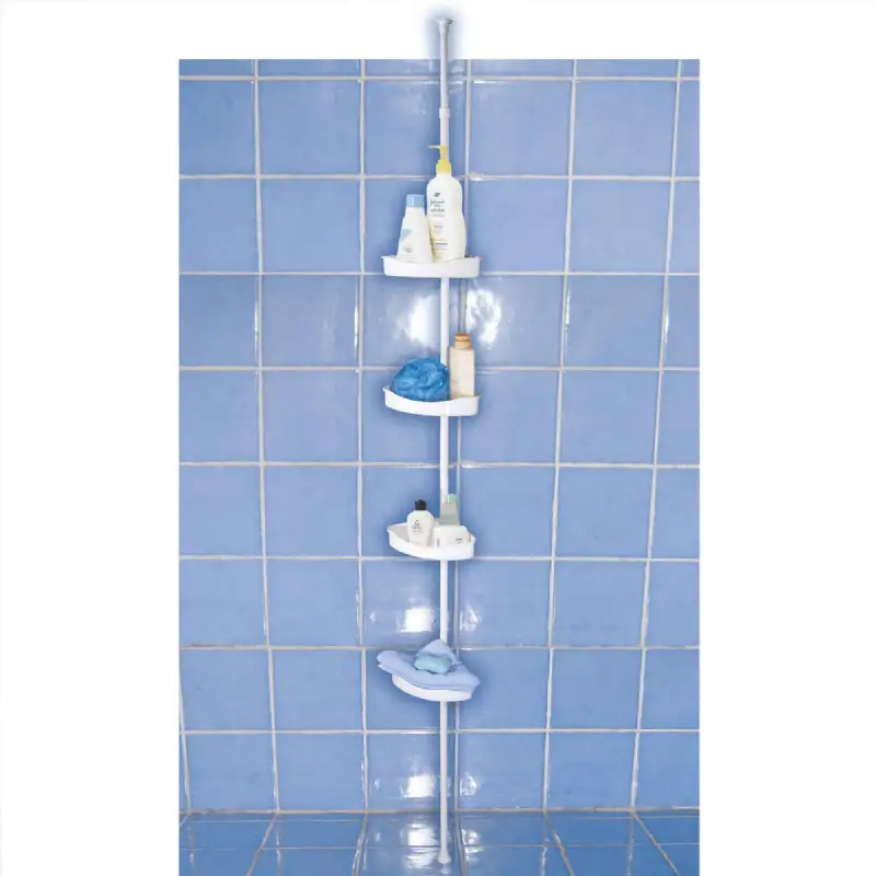 Etagère d'angle de douche