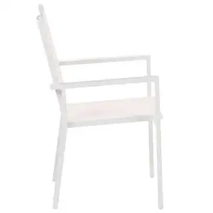 Fauteuil de jardin canaries blanc