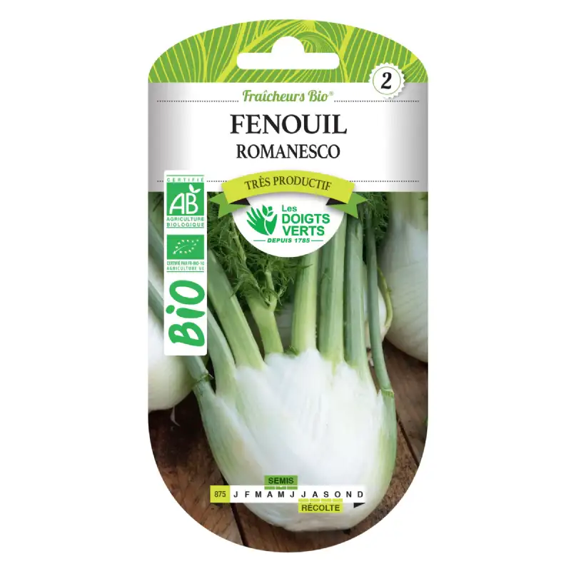 Graine fenouil romanesco BIO Les Doigts Verts