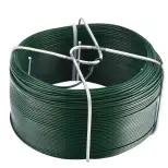 Fil de fer plastifié vert avec support (50m) Werka Pro 